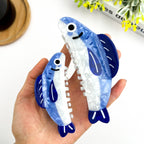 TheDivaSoap - Sardine Fish Claw Clip, Playful Marine Hair Accessory