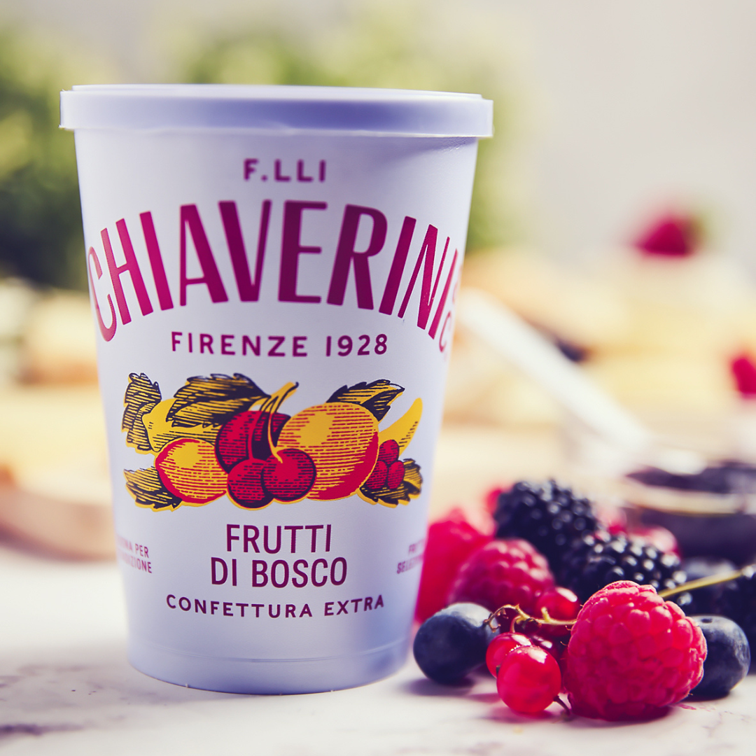 Fine Italian Food - Chiaverini Firenze Berries Jam, 11.2 oz