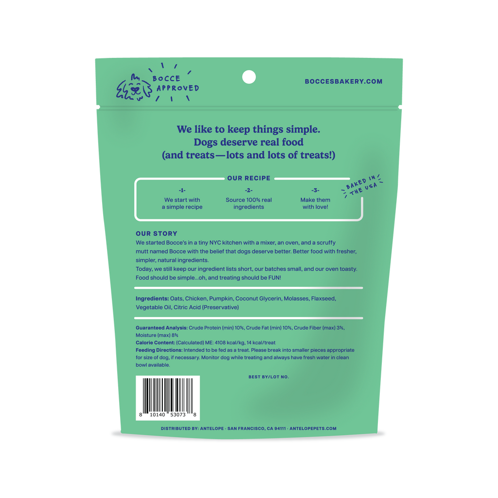 Bocce's Bakery - Snowman Snacks, Soft & Chewy