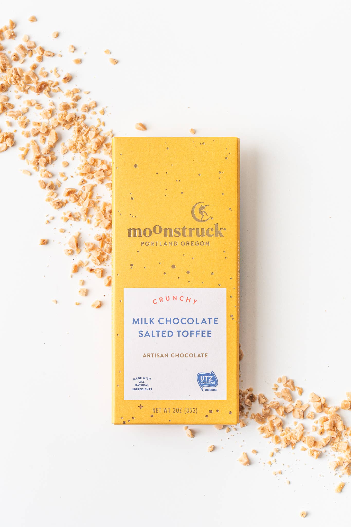 Moonstruck - Crunchy Milk Salted Toffee Bar