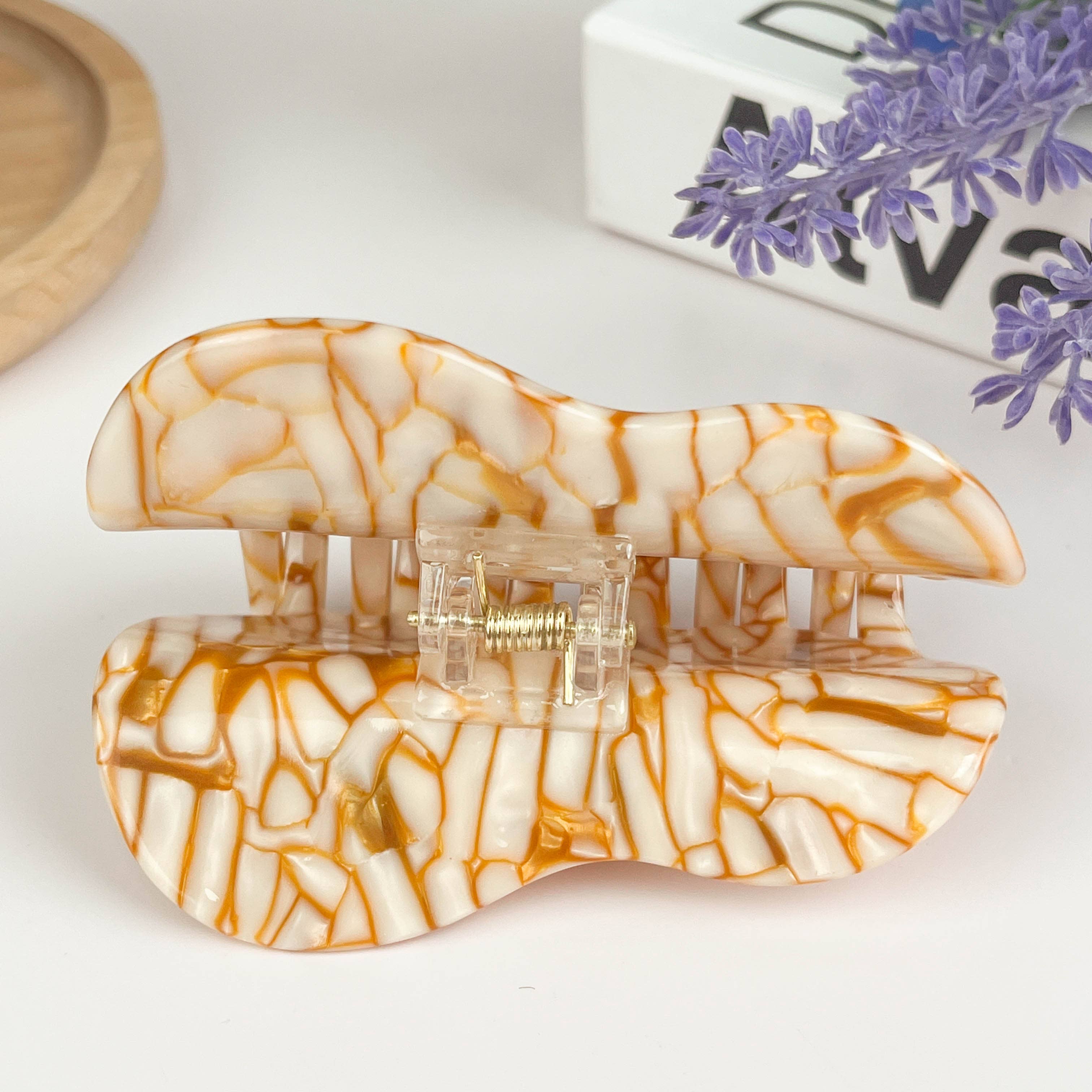 TheDivaSoap - Peanut Acetate Hair Clip