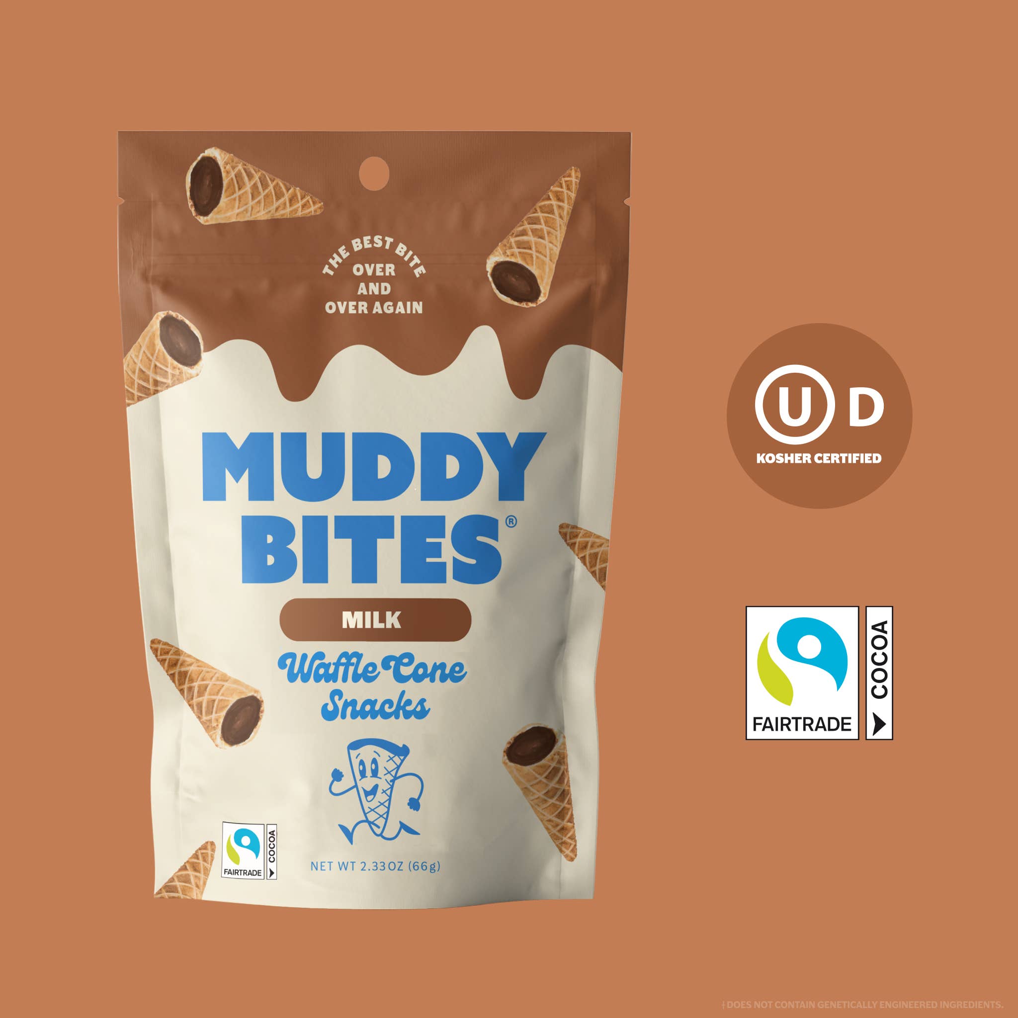 Muddy Bites - Milk Waffle Cones Snacks