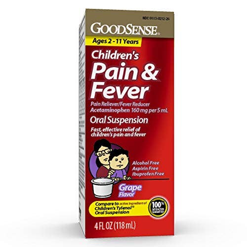 Shop The King - Good Sense Child Pain Grp 4 oz Single Box