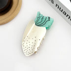 TheDivaSoap - Acetate Radish Hair Claw Clip, Veggie-Inspired Clips