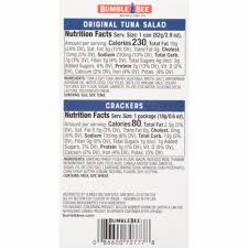 Bumble Bee Tuna Salad & Crackers