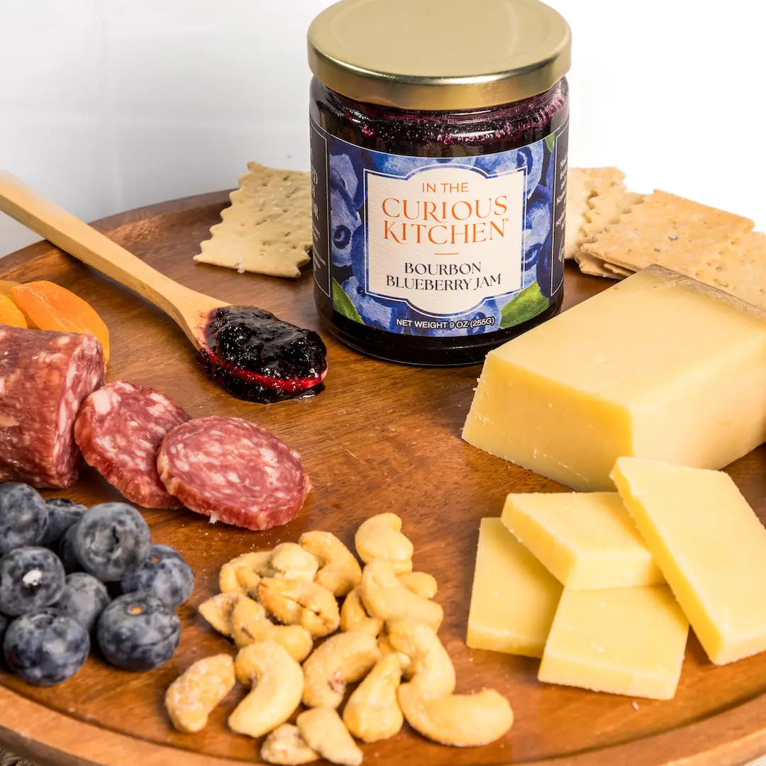 In The Curious Kitchen - Bourbon Blueberry Jam