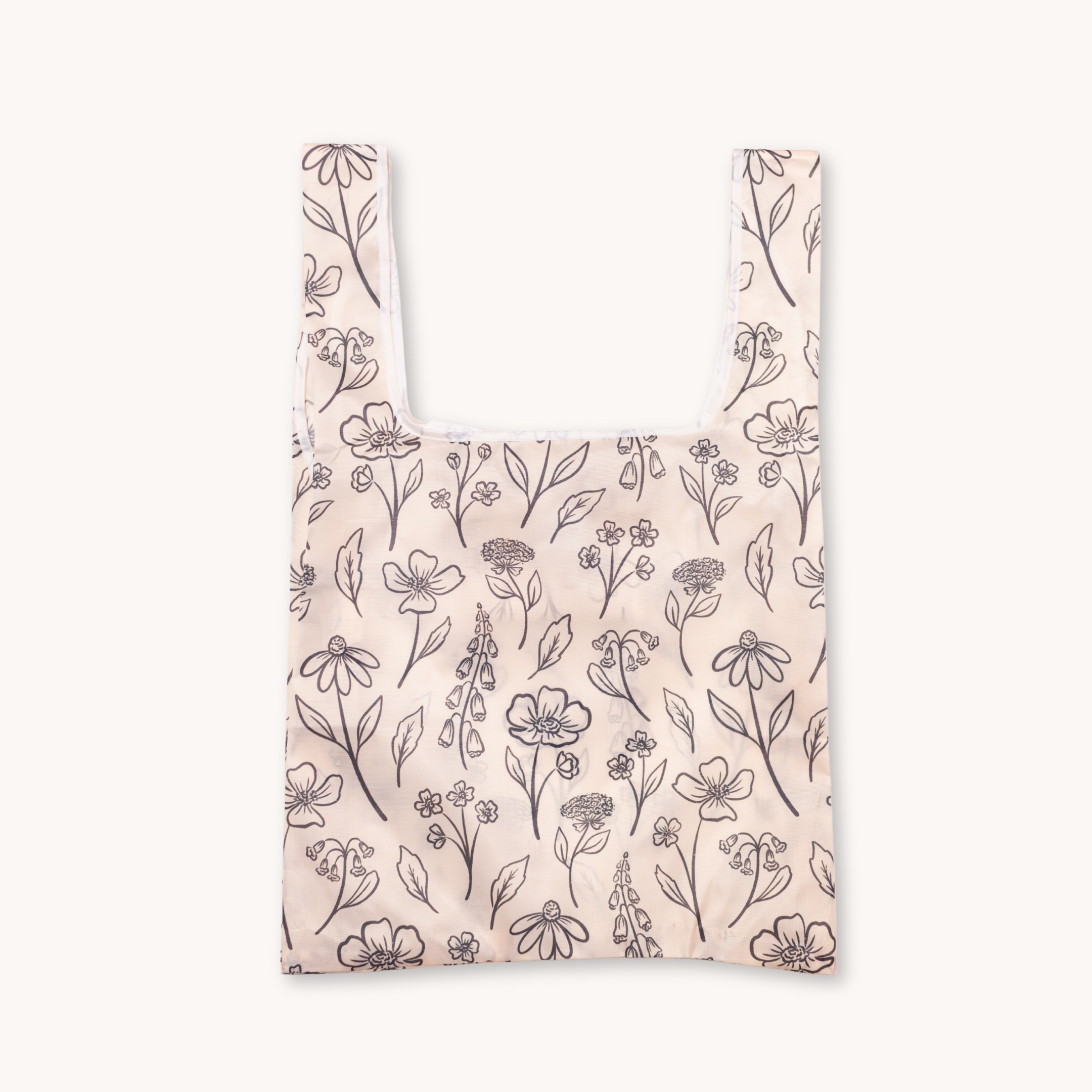 Elyse Breanne Design - Pressed Floral Reusable Bag