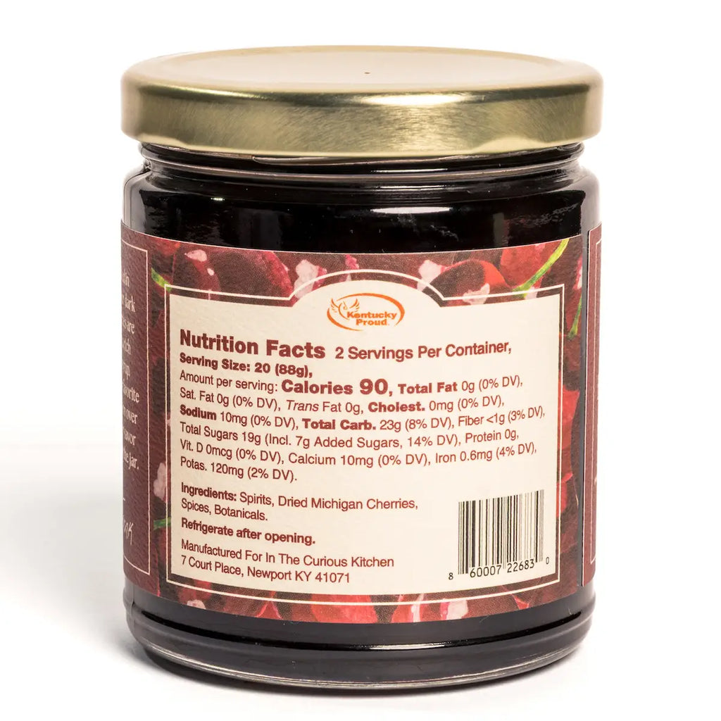 In The Curious Kitchen - Boozy Cherries