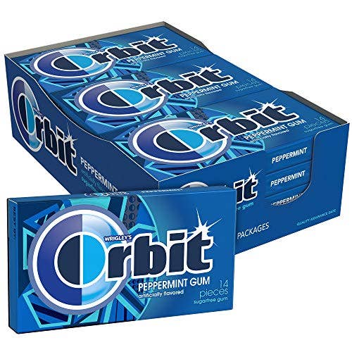 Shop The King - Orbit Peppermint 12 Per Box