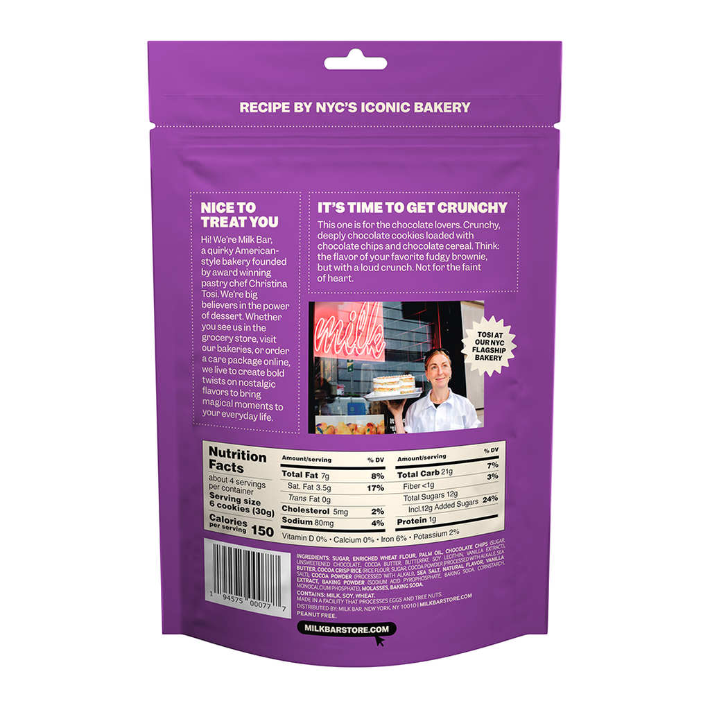 Milk Bar Store - Milk Bar Double Chocolate Chip Super Crunchy Cookies