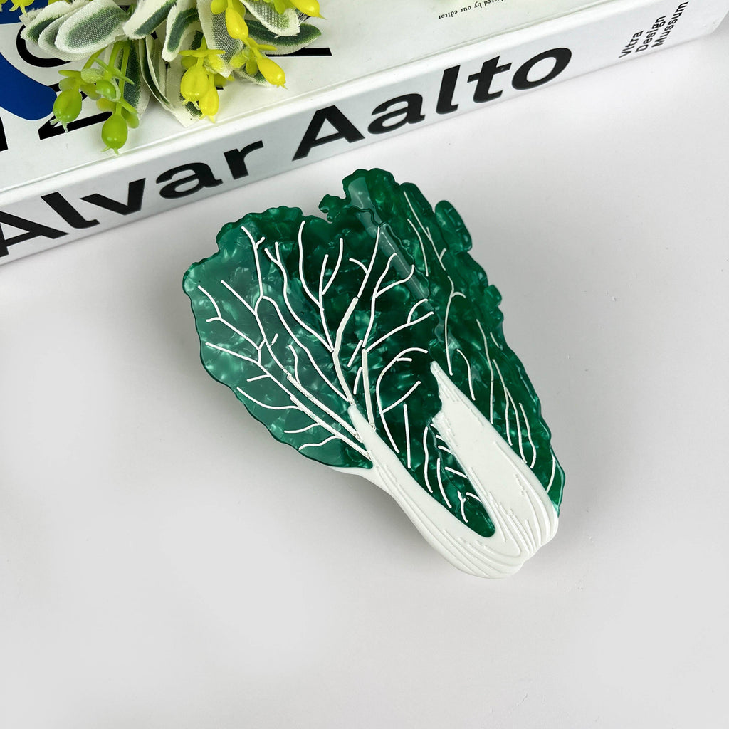 TheDivaSoap - Cabbage Claw Clip, Vegetable Hair Clip