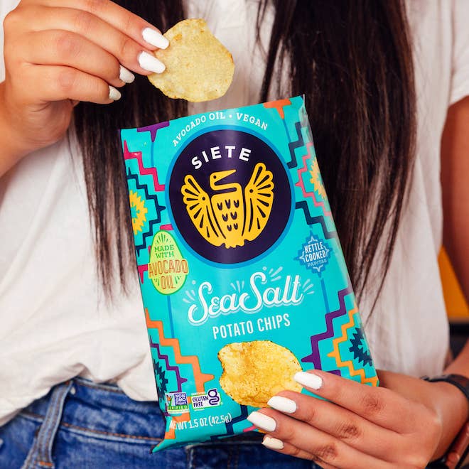 Siete Foods - Mix Pack Kettle Cooked Potato Chips 1.5 oz - 72 bags