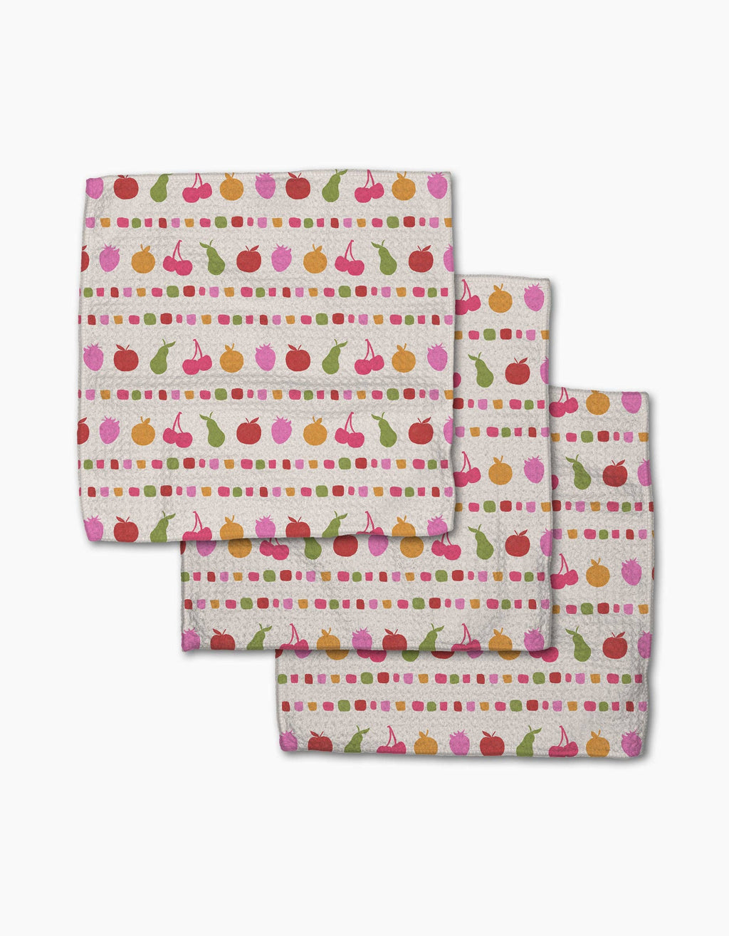 Fruits At The Party Dishcloth Set