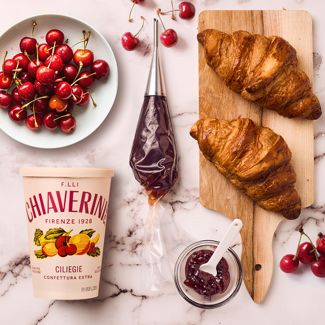 Fine Italian Food - Chiaverini Firenze Cherry Jam, 11.2 oz